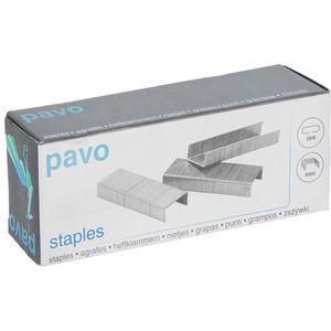 Heftklammern Pavo 8043033, Typ 26/6