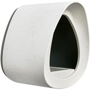 Produktbild für Vogelhaus elho Essential, grau, aus 100% recyceltem Kunststoff