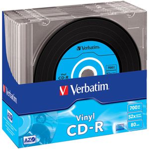 CD-Rohlinge Verbatim 43426 AZO Vinyl, CD-R