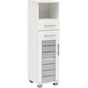 Badschrank Schildmeyer Niko 105650, mit 4 Füßen, weiß