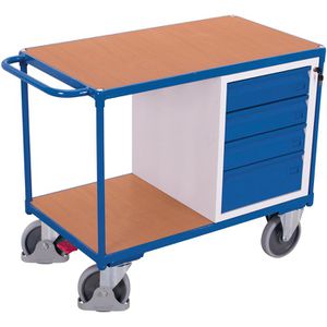 Werkstattwagen VARIOfit sw600.602, Tragkraft 500 kg
