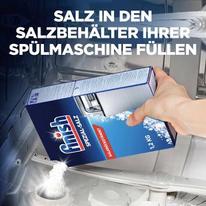 Produktbild für Spülmaschinensalz finish Calgonit, Spezialsalz