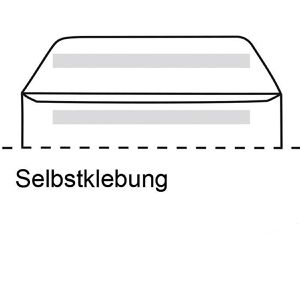 Produktbild für Briefumschläge Mailmedia grau, Kompaktbrief