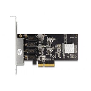 Produktbild für Netzwerkkarte DeLock 88618, PCI-Express x4, 2.0