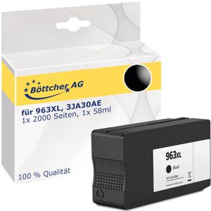 Tinte Böttcher-AG Premium für HP 963XL, 3JA30AE, schwarz