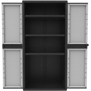 Produktbild für Mehrzweckschrank Terry Jumbo QBlack, grau