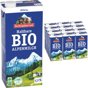 Milch Berchtesgadener Land H-Milch, Fettgehalt 1,5%