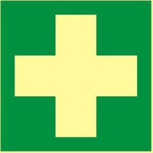 Produktbild für Hinweisschild Abtec ISO 7010 E003 Aluminium