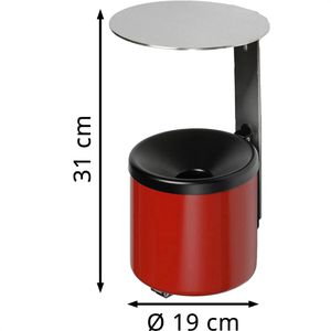 Produktbild für Aschenbecher VAR WH16, 32211, für Outdoor, mit Dach