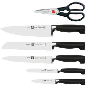 Produktbild für Messerset Zwilling Four Star 35145-000, mit Messerblock