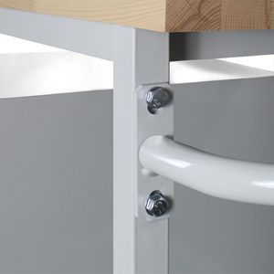 Produktbild für Werkbank ADB Eko, 41923, blau, mit Rollen