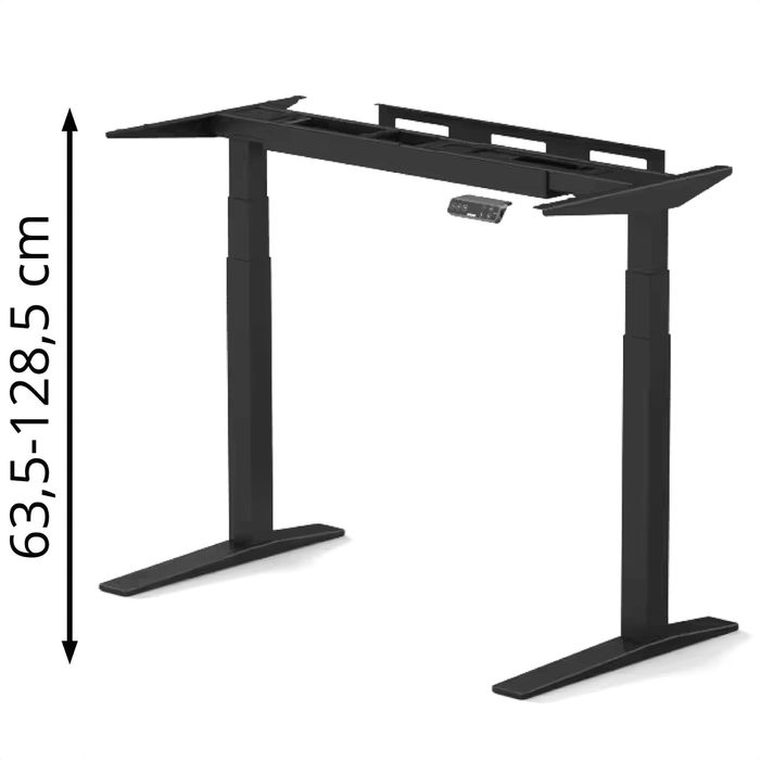 FlexiSpot Schreibtischgestell E7B-PRO, schwarz, elektrisch  