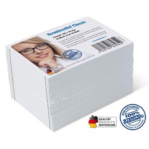Produktbild für Terminzettel notizblock24 Classic 6 grün, A7