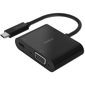 Produktbild für USB-Adapter Belkin USB-C/VGA-Ladeadapter, AVC001btBK