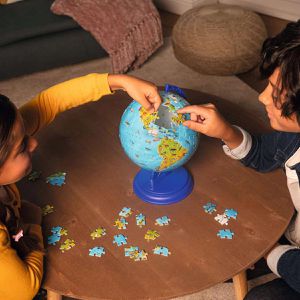Produktbild für Puzzle Ravensburger 11274, Puzzle-Kinderglobus mit Licht