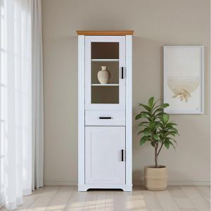 Produktbild für Küchenschrank Inter-Link Malumo Collection, weiß, 68 x 193 cm