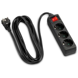 Produktbild für Steckdosenleiste Hama 108835, mit 5m Kabel