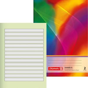 Produktbild für Schulheft Brunnen 104538202, für 2. Klasse, A5