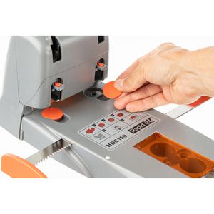 Produktbild für Locher Rapid HDC 150, silber