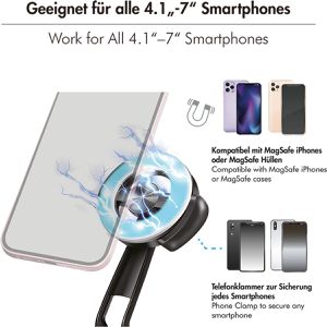 Produktbild für Selfie-Stick LogiLink BT0069, 37 bis 86 cm