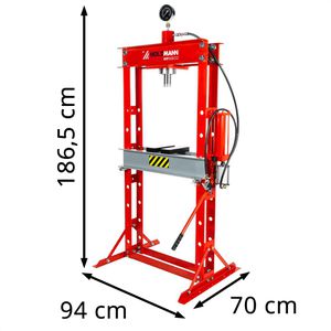 Produktbild für Werkstattpresse Holzmann WP30ECO, Pressdruck 30 t