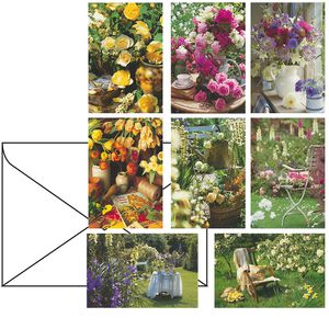 Produktbild für Grußkarten Böttcher-AG Blumen &amp; Garten, sortiert