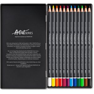 Produktbild für Aquarellstifte Staedtler Mars Lumograph 104 M12