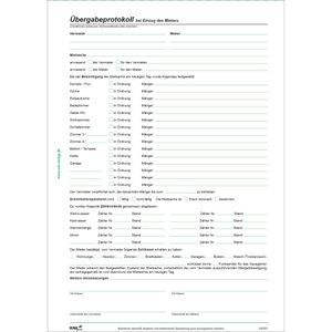 Produktbild für Mietvertrag RNK 524 Universal, DIN A4