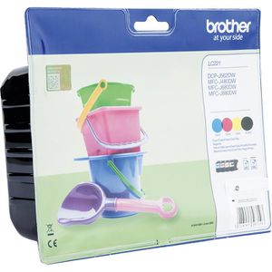 Produktbild für Tinte Brother LC-221VAL ValuePack
