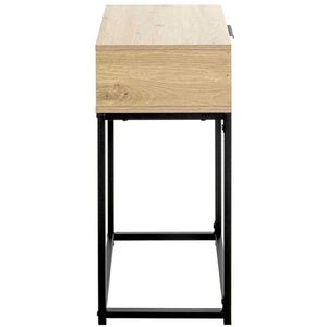 Produktbild für Konsolentisch Haku-Möbel 52483, schwarz / eiche