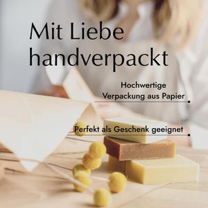 Produktbild für Seife ASAVO Premium handgemachte Bio Naturseife, Lavendel