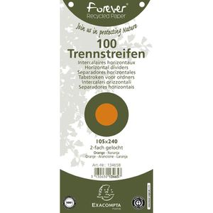 Produktbild für Trennstreifen Exacompta 13465B Forever, orange