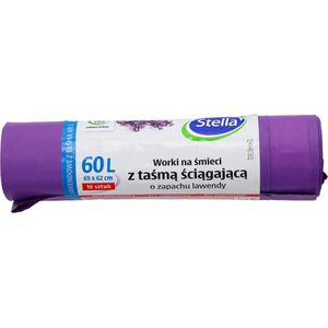 Produktbild für Müllbeutel Stella 009909 Lavendel, 60 Liter