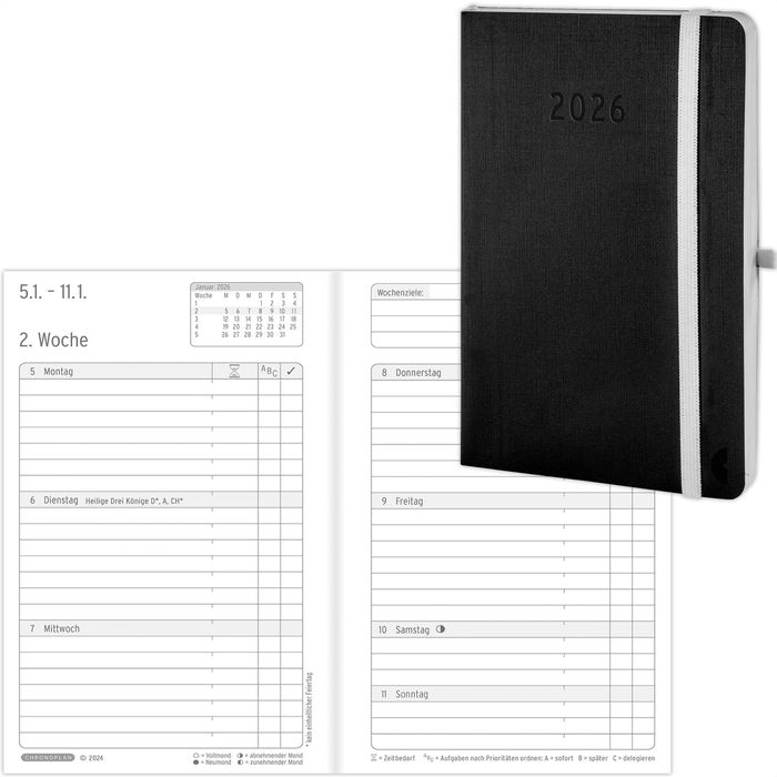 Taschenkalender 2026 – günstig kaufen – Böttcher AG