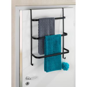 Produktbild für Handtuchhalter Wenko Irpinia 24026100, schwarz