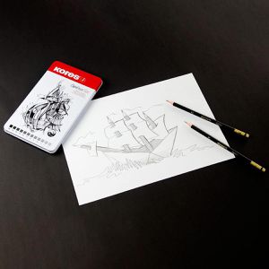 Produktbild für Bleistift Kores Grafitos Art-Set, BB92162