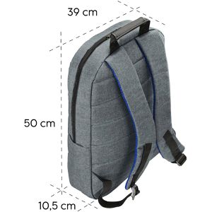 Produktbild für Laptop-Rucksack Hama Genua, 231021, grau
