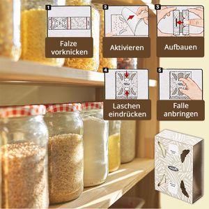 Produktbild für Mottenfalle Aeroxon Lebensmittel Mottenbox, Pheromonfalle