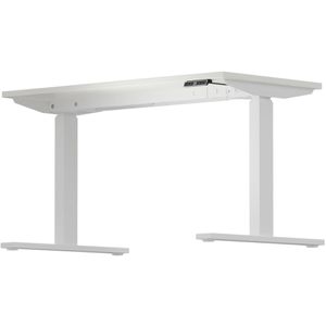 Produktbild für Schreibtisch Bisley E-WonderTech, weiß / weiß