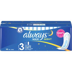 Produktbild für Damenbinden always Maxi ProFresh Night, Größe 3