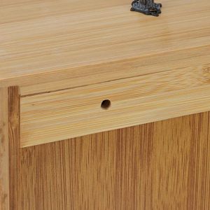 Produktbild für Teebox Relaxdays 10046387, für Teebeutel, natur, aus Bambus