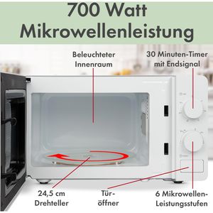 Produktbild für Mikrowelle Clatronic MW 791w