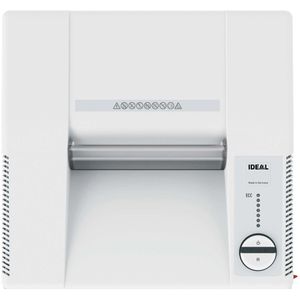 Produktbild für Aktenvernichter Ideal 2604 MC, 26048111, weiß, mit Rollen