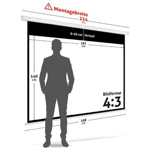 Produktbild für Beamer-Leinwand ESMART Professional MIMOTO