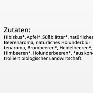 Produktbild für Tee Teekanne Genussgarten Waldbeere Holunder, BIO