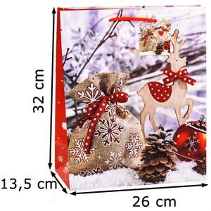 Produktbild für Geschenktüte TSI 83319 Weihnachten Serie 9