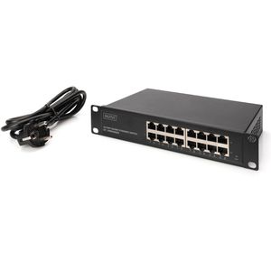 Produktbild für Switch Digitus 16-Port Gigabit Switch, DN-80115