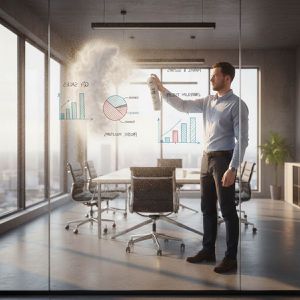 Produktbild für Glasreiniger Idea-Home Reinigungsschaum, gebrauchsfertig