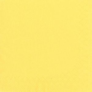 Produktbild für Servietten Papstar 12485, gelb