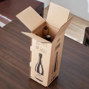 Produktbild für Flaschenkarton BB-Verpackungen Magnum, 5 Stück